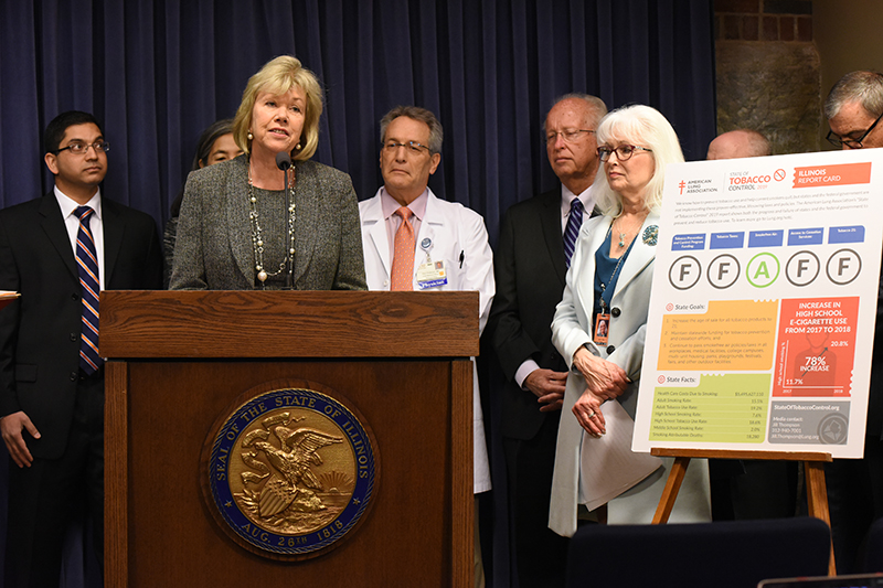 Morrison joins health advocates, continues fight for Tobacco 21